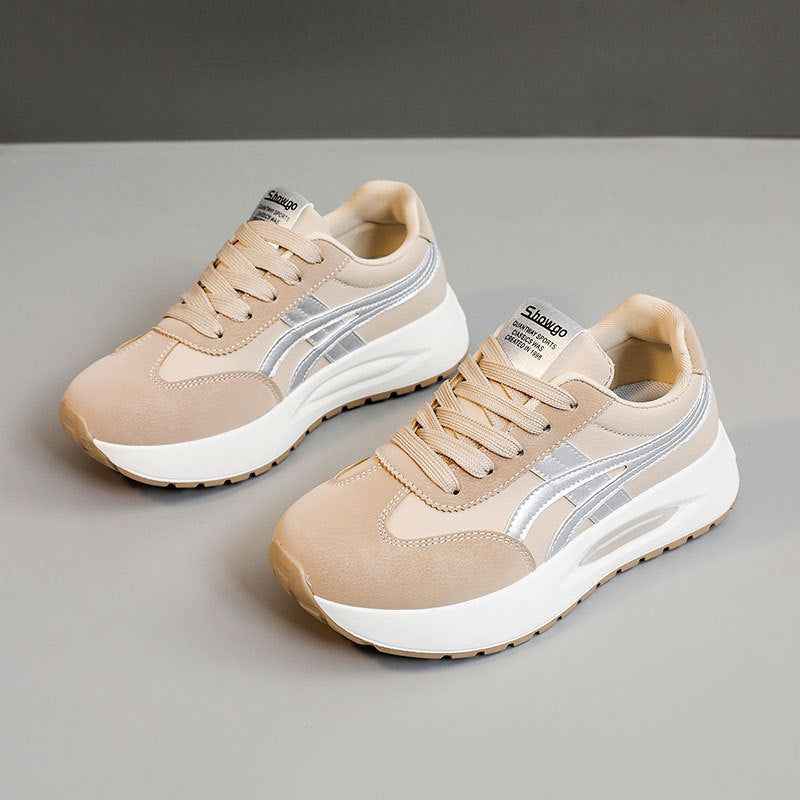 Damen Modische Sneaker mit attraktivem Plateau und atmungsaktivem Obermaterial R&B