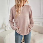 Damen lässiger Strickpullover R&B