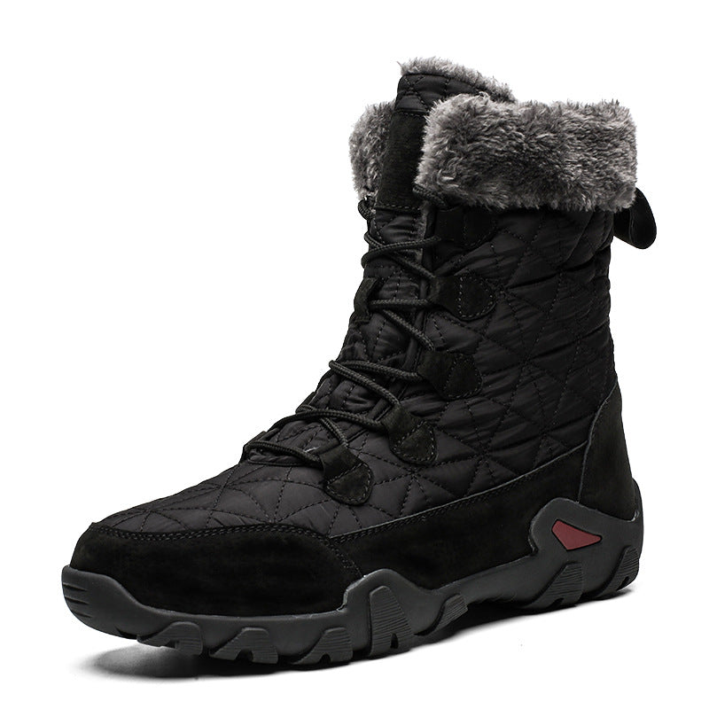 Damen gefütterte Winterstiefel mit rutschfester Sohle von R&B