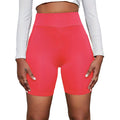 Damen Hochtaillierte Sportshorts mit komprimierendem Effekt und atmungsaktivem Material
