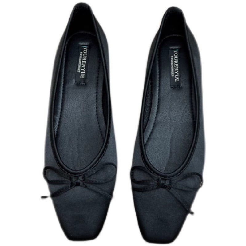Damen Ballerinas mit elegantem Schleifenakzent R&B