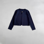 Damen elegante Strickjacke mit dekorativer Knopfdetails R&B