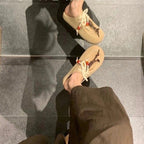 Damen Mokassins mit kreativem Verzierungsdetail und bequemer Innensohle R&B