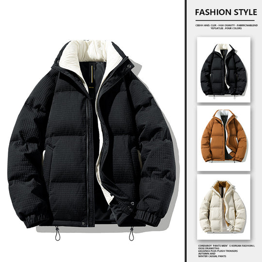 Damen gestepptes Pufferjacke mit isolierender Innenausstattung und seitlichen Reißverschlusstaschen R&B