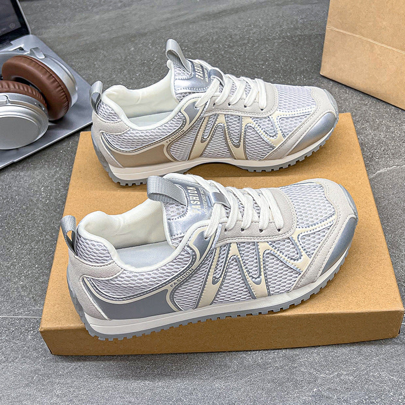 Damen Atmungsaktive Laufschuhe mit rutschfester Sohle und sportlichem Design R&B