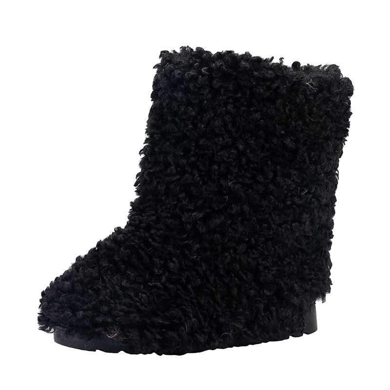 Damen stylische und komfortable Kuschel-Stiefel R&B