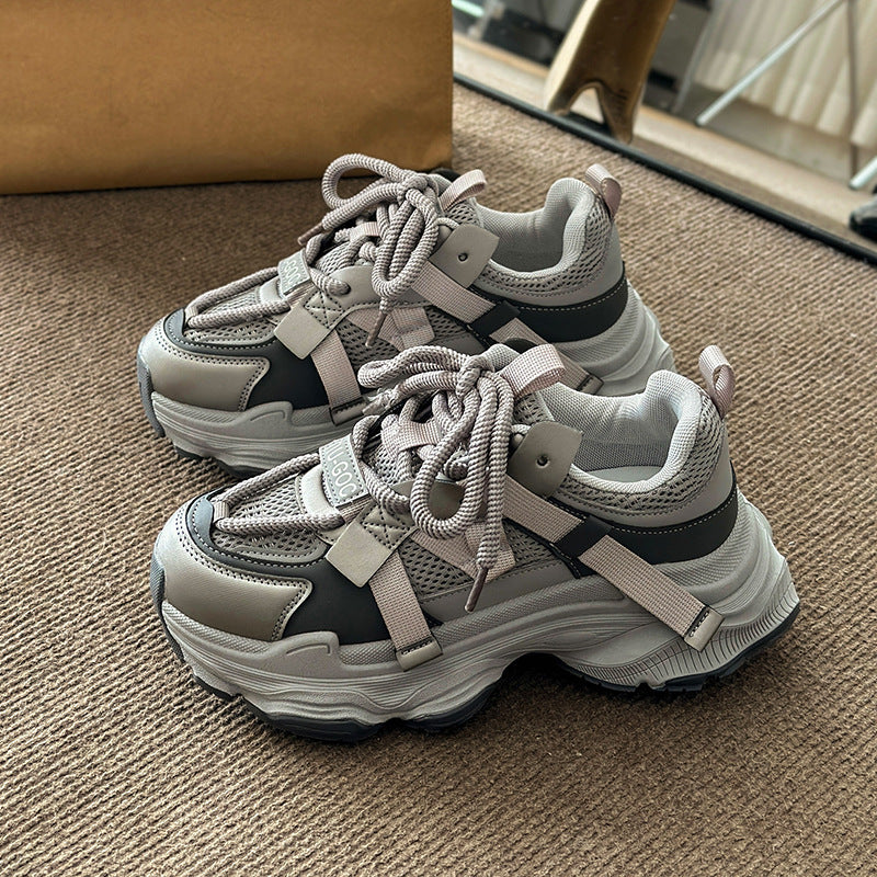 Damen Sportliche Chunky Sneakers mit innovativer Dämpfung und Trenddesign R&B