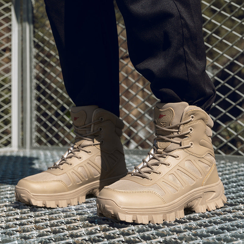 Herren Outdoor-Boots mit strapazierfähigem Obermaterial und rutschfester Sohle R&B