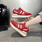 Damen Sportliche Chunky Sneakers mit hochwertigem Obermaterial und dämpfender Sohle R&B