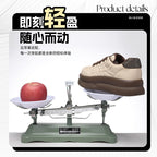 Damen modische Plateau-Sneaker mit innovativem Dämpfungssystem R&B