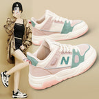 Damen Sportliche High-Top Sneakers mit modischem Design und atmungsaktiver Oberflächenstruktur R&B