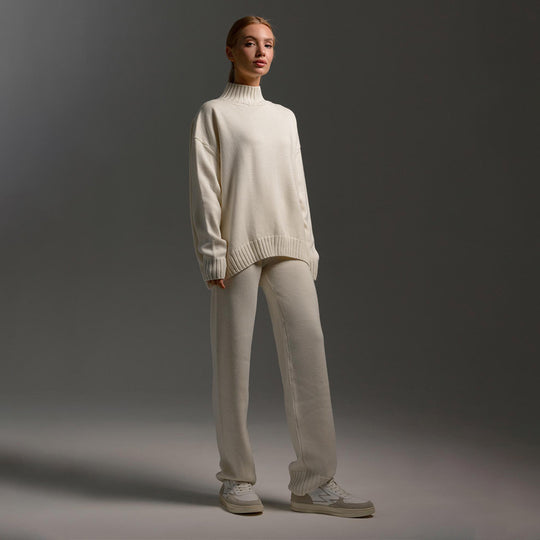 Damen Steckpullover und lässige Freizeithose Set R&B