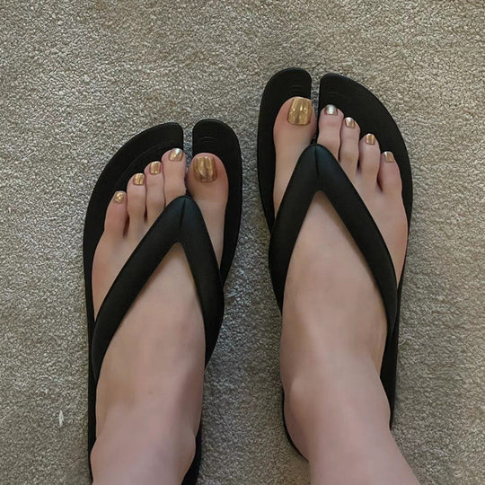 Damen Flip-Flops mit ergonomischem Fußbett und rutschfester Sohle R&B