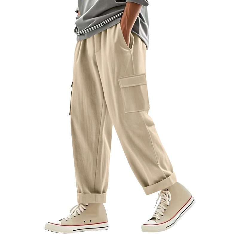 Herren Cargo-Hosen mit praktischen Seitentaschen und lässiger Passform R&B