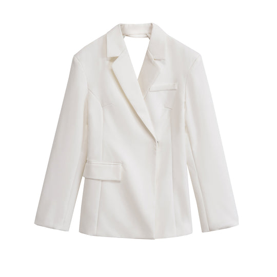 Damen Eleganter Blazer mit modernem Schnitt und praktischen Taschen R&B