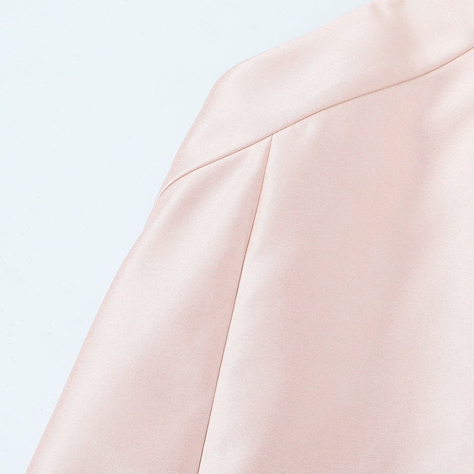 Damen Abendkleid mit asymmetrischem Schnitt und eleganter Rückenverzierung R&B