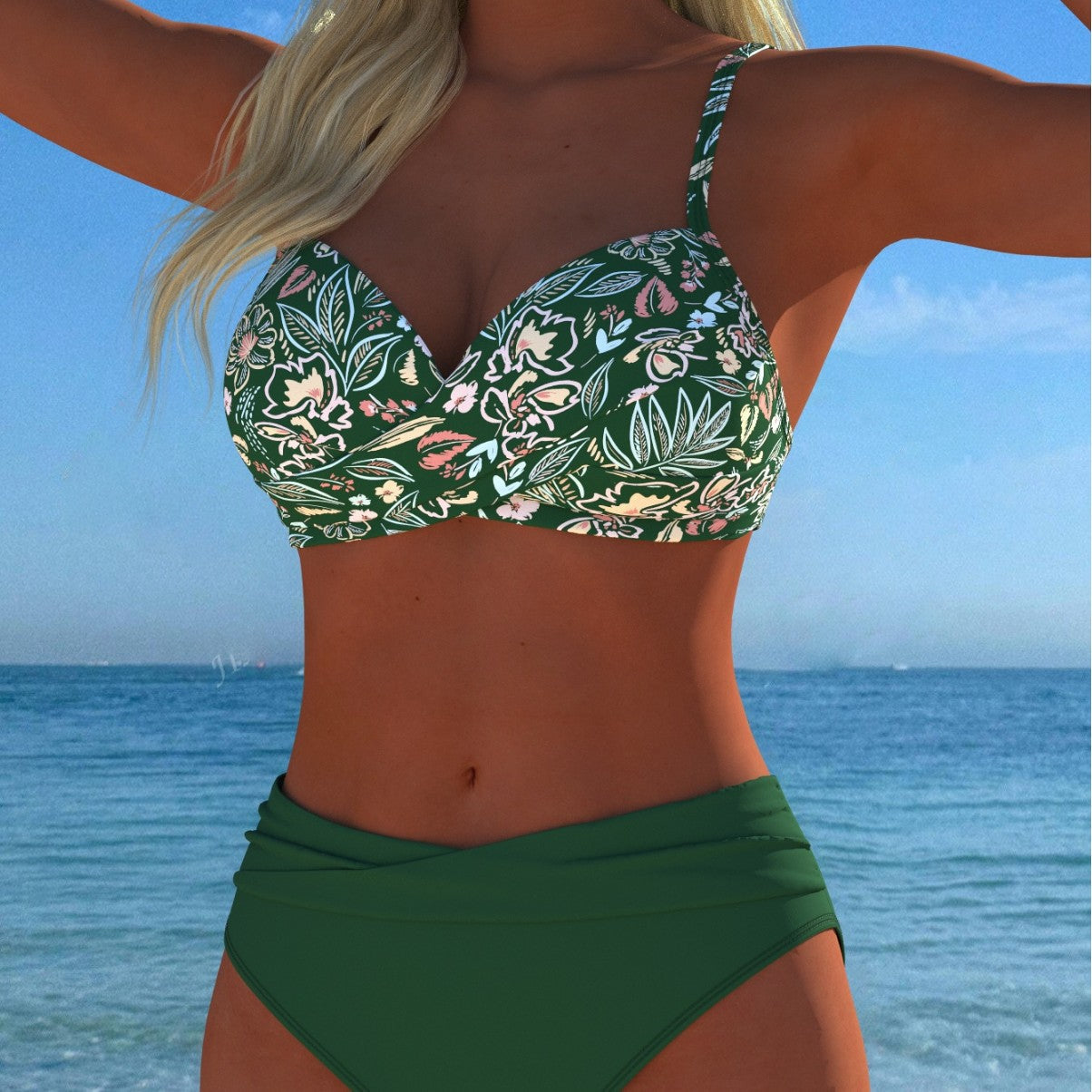 Damen Badeanzug R&B