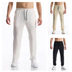 Herren bequeme Activewear-Hose mit elastischem Bund und gestreiftem Design R&B