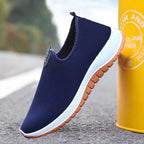 Damen Slip-On Sneakers mit atmungsaktivem Obermaterial und rutschfester Sohle R&B