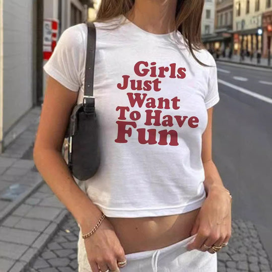Damen Kurzarm T-Shirt mit auffälligem Motorrad-Design R&B