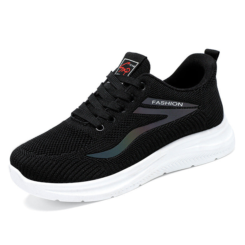 Damen Leichte und atmungsaktive Freizeitsneaker mit elastischem Schaft R&B
