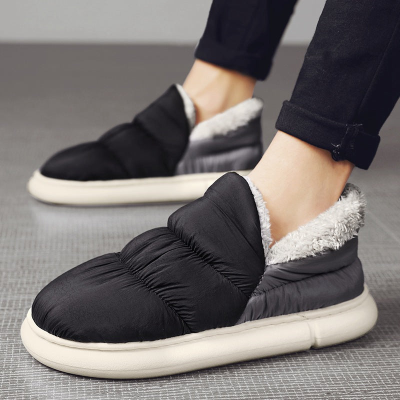 Damen Warmgefütterte Slipper mit rutschfester Sohle R&B