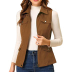 Damen Outdoor-Weste mit praktischen Taschen