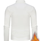 Herren Langärmliges Turtleneck Shirt mit atmungsaktivem Material