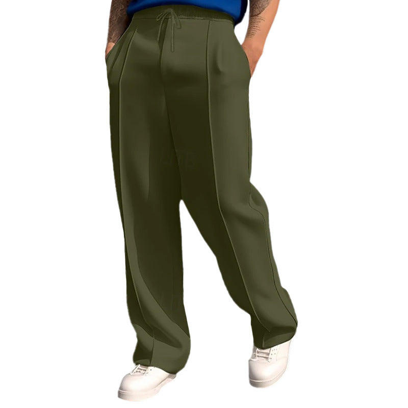 Herren Bequeme Slim-Fit Jogginghose aus hochwertigem Baumwollmix mit seitlichen Kontrasten R&B
