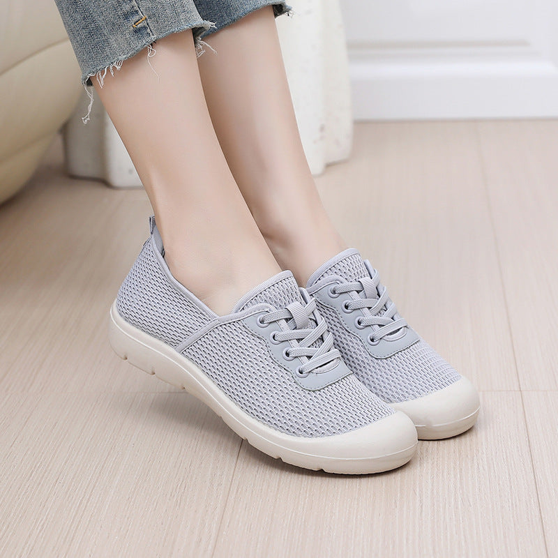 Damen Atmungsaktive Sneaker mit elastischem Einstieg R&B