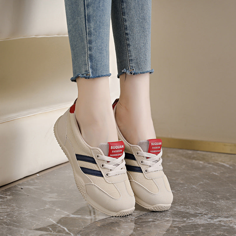 Damen Sportliche Sneaker mit modernem Design und atmungsaktiver Oberflächenstruktur R&B