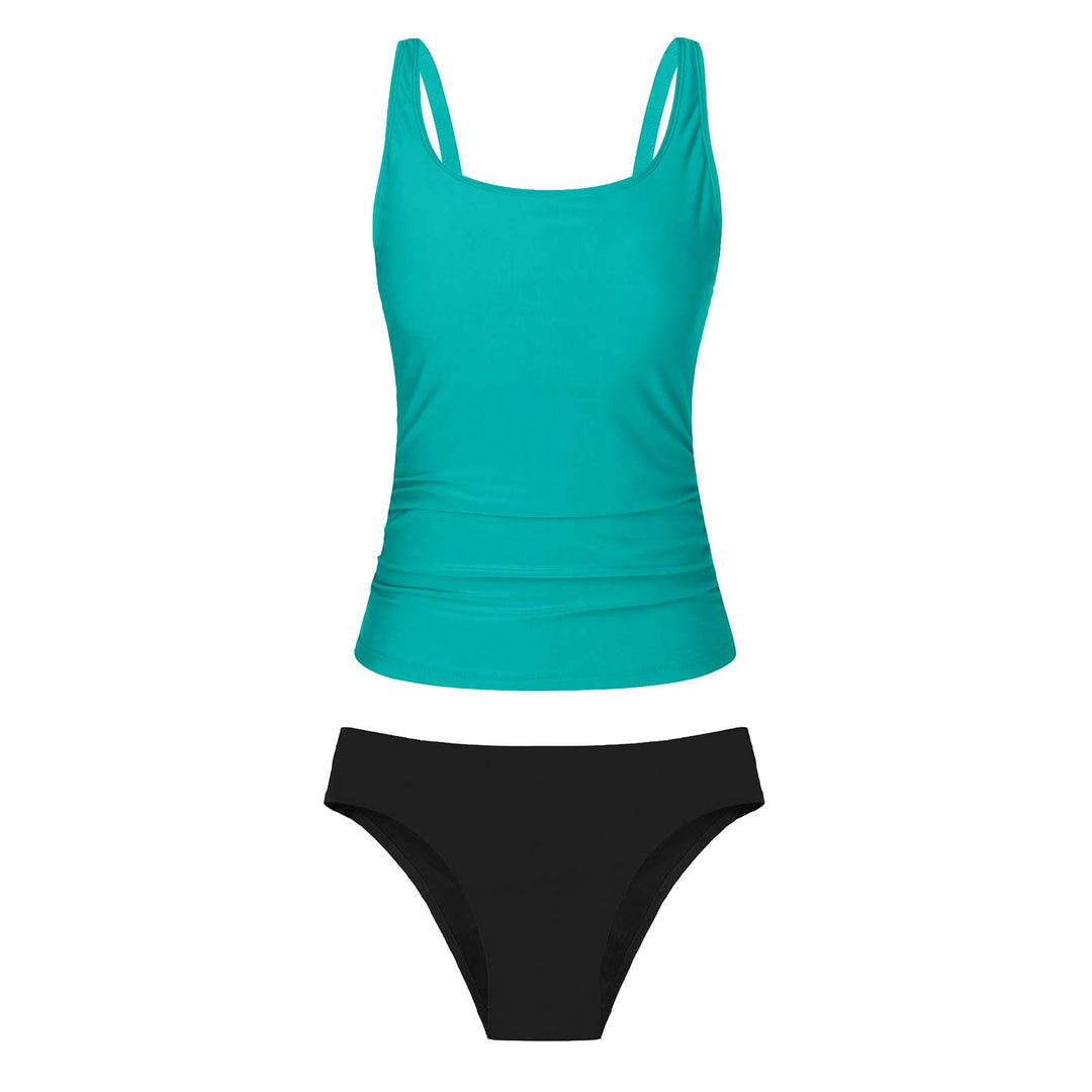 Damen Bikiniset mit floralem Oberteil und klassischem Unterteil R&B