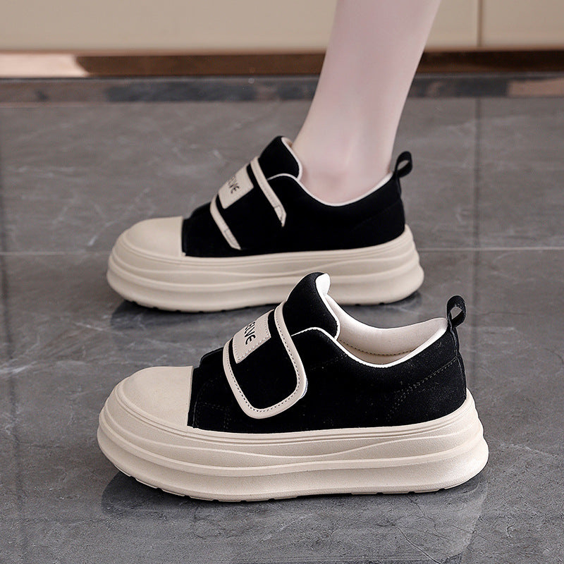 Damen Sneakers mit praktischem Klettverschluss und dämpfender Sohle R&B