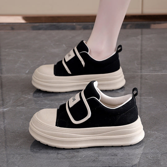 Damen Sneakers mit praktischem Klettverschluss und dämpfender Sohle R&B