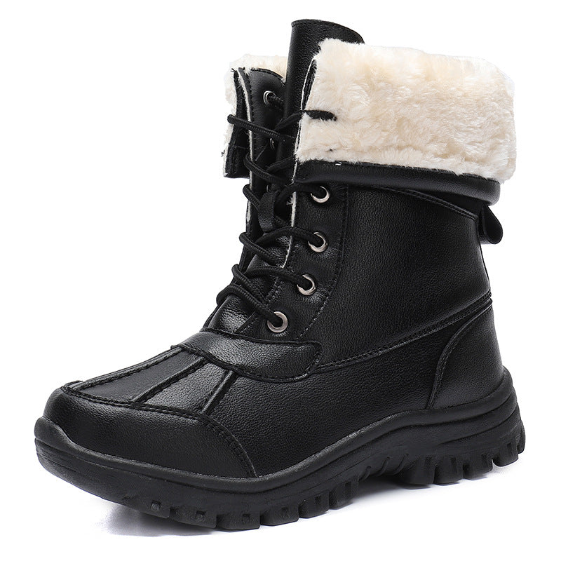 Damen Gefütterte Winterstiefel mit rutschfester Sohle R&B