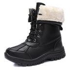 Damen Gefütterte Winterstiefel mit rutschfester Sohle R&B