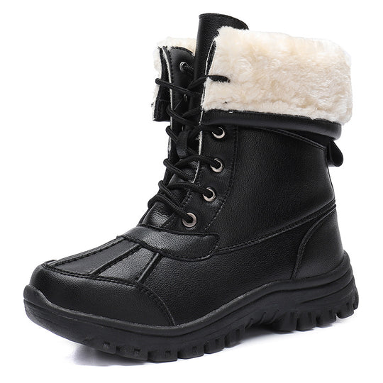 Damen Gefütterte Winterstiefel mit rutschfester Sohle R&B