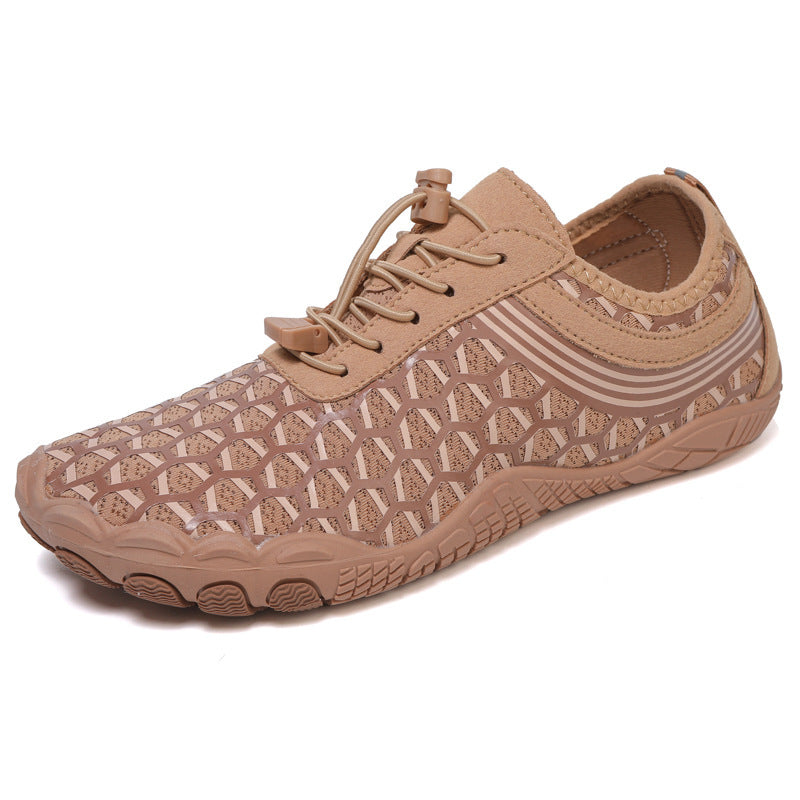 Damen Multifunktionale Freizeitschuhe mit elastischem Schnürsystem und flexiblem Obermaterial