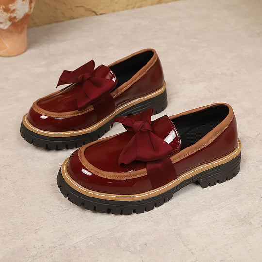 Damen Elegante und komfortable Slipper mit Schleifen-Applikation R&B
