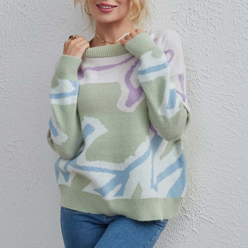 R&B | Pullover mit Farbblock