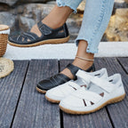 Damen Clogs mit verstellbaren Riemen und rutschfester Sohle R&B