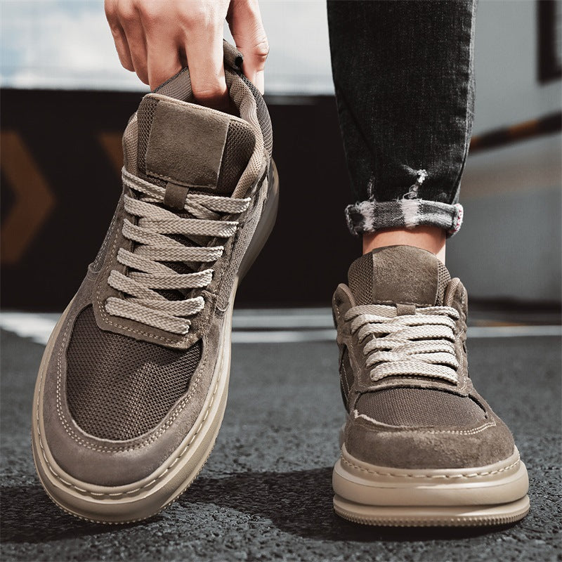 Damen Hochkomfortable Sneaker mit atmungsaktiver Struktur und eleganter Schnürung R&B