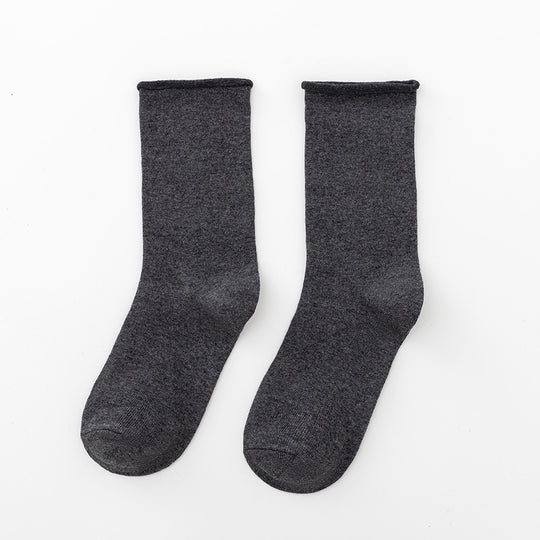 Damen Komfortable Baumwollsocken im klassischen Stil R&B