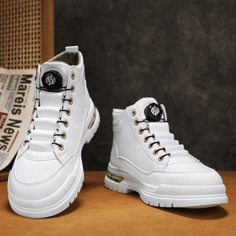 Damen modische High-Top Sneakers mit praktischer Schnellschnürung R&B