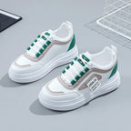 Damen sportive Sneakers mit modischem Design und dämpfender Sohle R&B