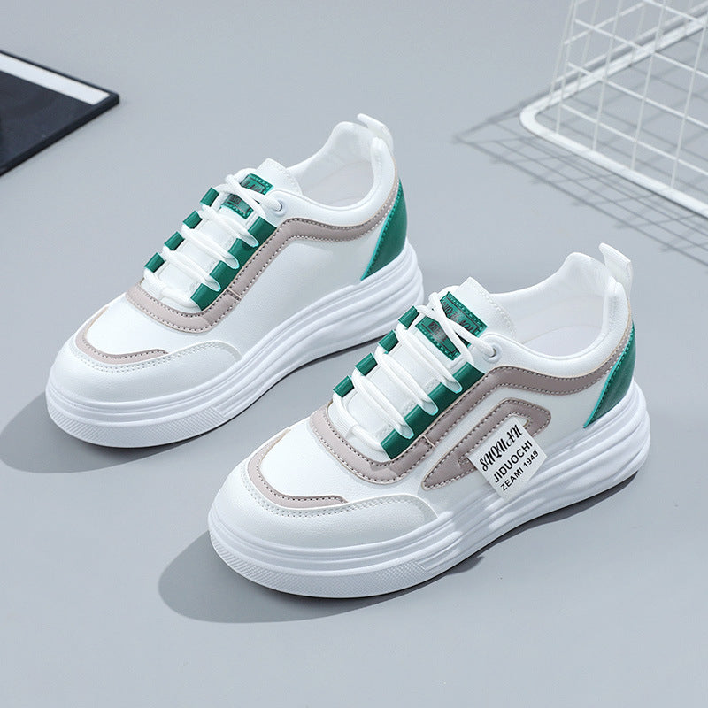 Damen sportive Sneakers mit modischem Design und dämpfender Sohle R&B