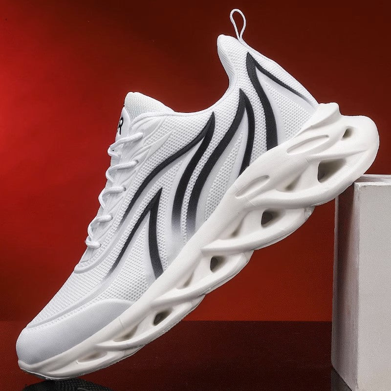 Damen Sportliche Laufschuhe mit atmungsaktiver Mesh-Konstruktion und innovativem Dämpfungssystem R&B