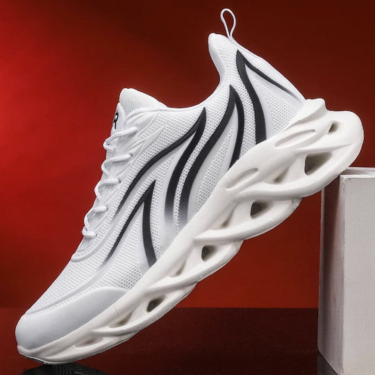 Damen Sportliche Laufschuhe mit atmungsaktiver Mesh-Konstruktion und innovativem Dämpfungssystem R&B