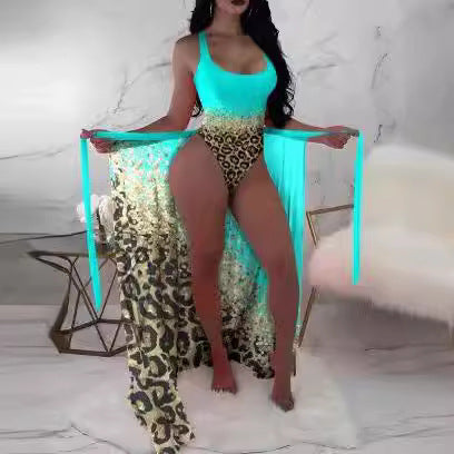 Damen Badeanzug mit schickem Kaftan R&B