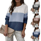 Damen lässiger Strickpullover R&B